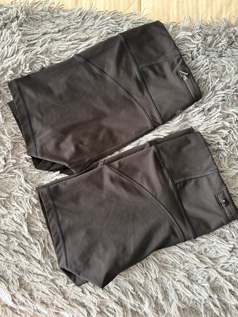 Athleta Black Velocity 3” Biker Shorts - Pair